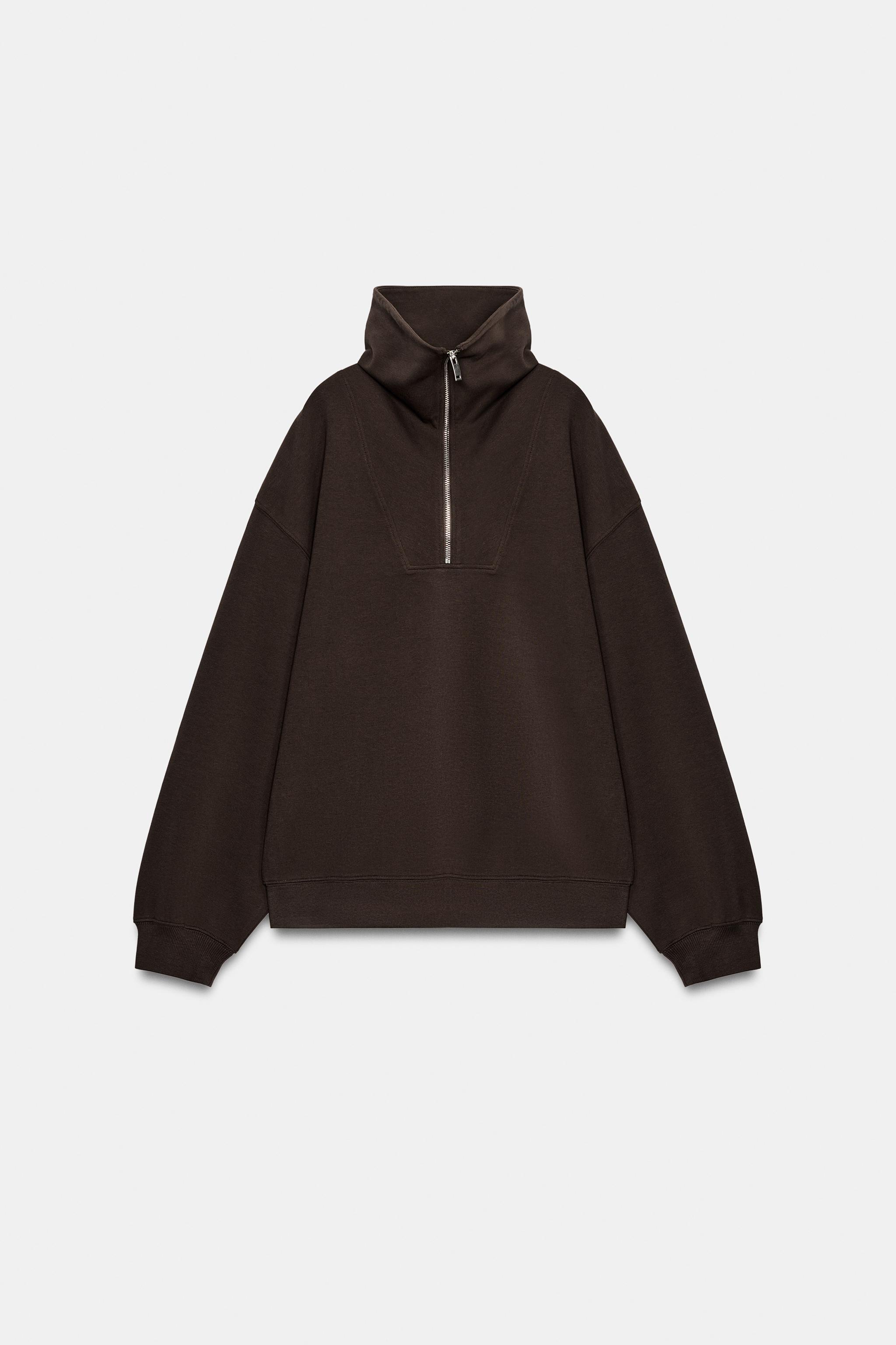 INTERLOCK ZIP-UP SWEATSHIRT